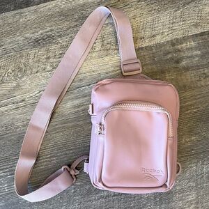 Reebok Blush Mauve Athletic Crossbody Bag